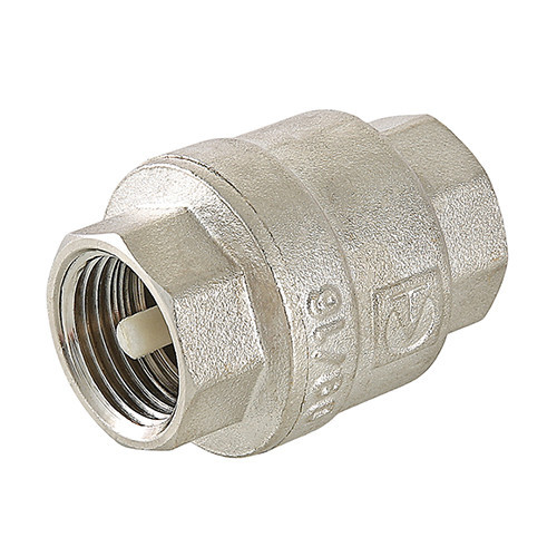 Клапан обратный VALTEC VT.161.N.04 1/2" DN 15 PN 40 пружинный резьбовой, латунный с никелевым покрытием 8