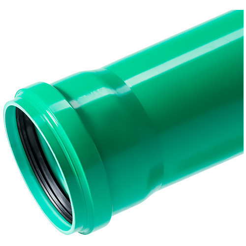 Труба канализационная усиленная PP-MD Ostendorf KG2000EM DN 630х24,1х3000 SN16 2