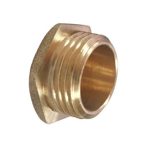 Пробка VALFEX VF.583 НР 1/2" Ду 15 Ру 40 латунная