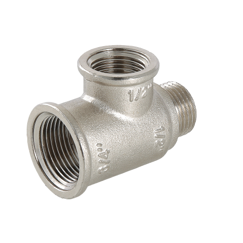 Латунный тройник VALTEC 1/2" х 3/4" х 3/4" с переходом на наружную резьбу VTr.134.RN.040505