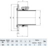 Фланец HAWLE 0400 DN 125/160 System 2000 для ПЭ и ПВХ труб 4