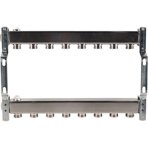 Коллектор ROMMER для радиаторной разводки 8 выходов