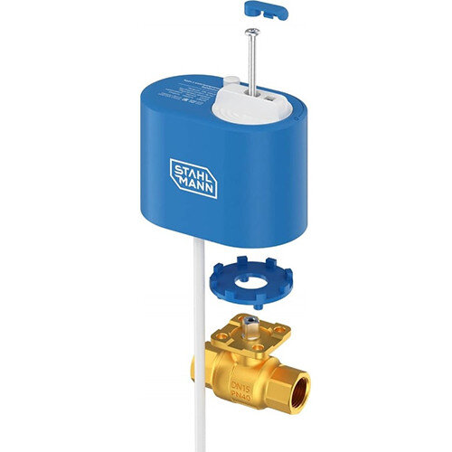 Кран шаровой Stahlmann Ду 15 Ру 40 1/2" 12В с электроприводом