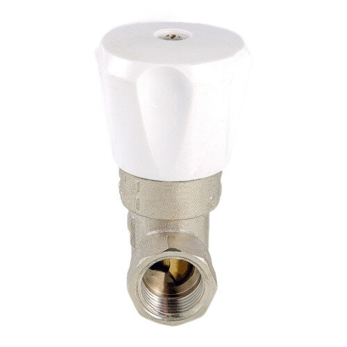 Клапан радиаторный Valtec VT.004 1/2" DN 15 PN 16 регулирующий проходной ручной