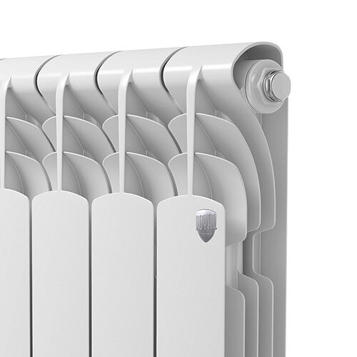 Алюминиевый радиатор Royal Thermo Revolution 500 2.0 - 06 секц. Bianco Traffico