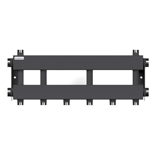 Коллектор распределительный GIDRUSS MK-150-3x25 4-х контурный НР 1 1/2"x1" Ду 40 Ру 6 модульный 1