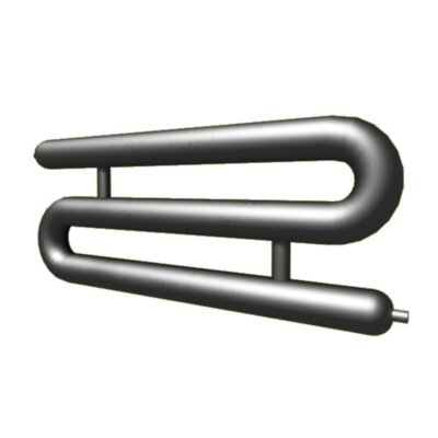 Регистр отопления РЗЭ-3x57x2,5-1000 змеевиковый трёхрядный с эллиптическими заглушками