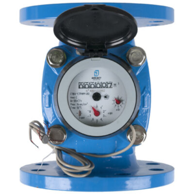 Счетчик промышленный Декаст СТВХ-80 "СТРИМ" Класс "С" ДГ2 (100 л/имп) холодной воды