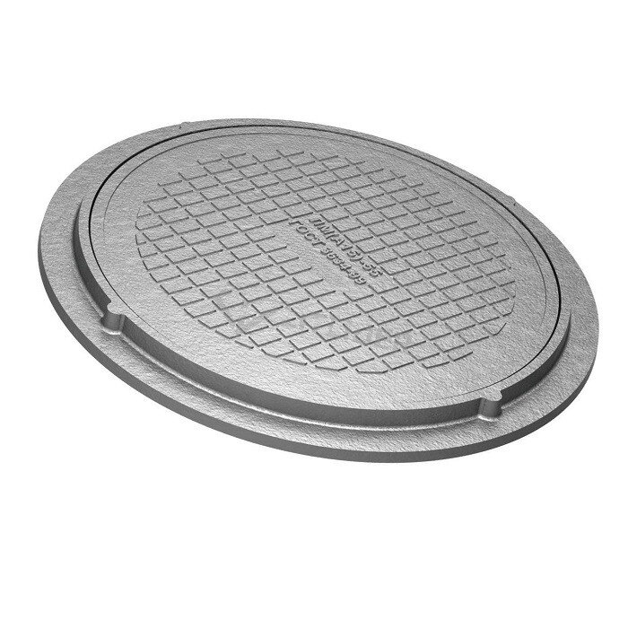 Люк чугунный тип Л (А15) ГОСТ 3634-99, 1-55