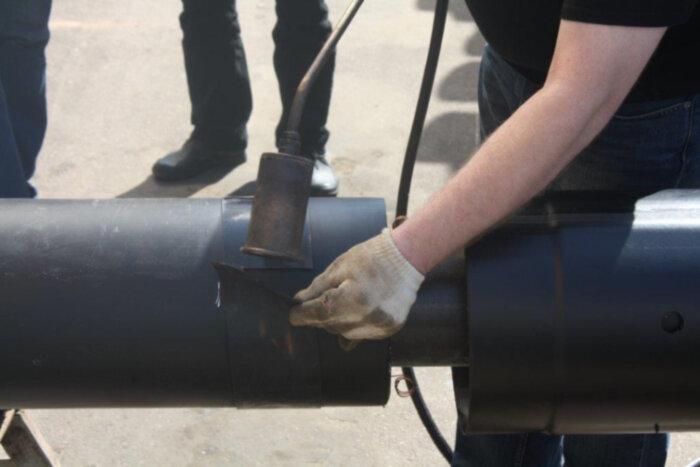 Муфта ТИАЛ-ТУМ 180.700х4,0 термоусаживаемая