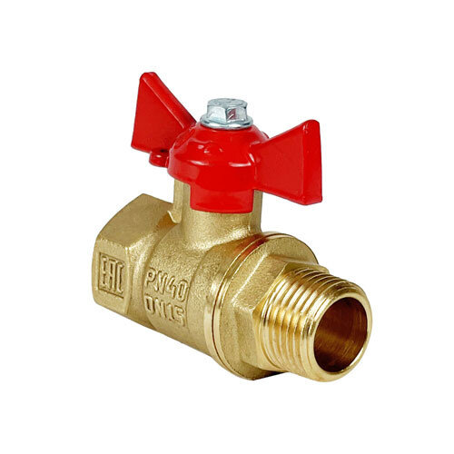 Кран шаровый VALFEX VF.218 ВР-НР 1/2" Ду 15 Ру 40 STANDART N/P латунный