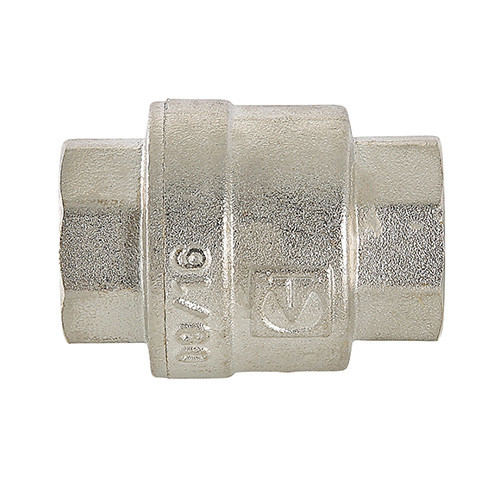 Клапан обратный VALTEC VT.161.N.05 3/4" DN 20 PN 40 пружинный резьбовой, латунный с никелевым покрытием 9