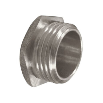 Пробка VALFEX VF.583 НР 1/2" Ду 15 Ру 40 никелированная латунная