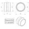 Латунный ниппель VALTEC 2" VTr.582.N.0009 5