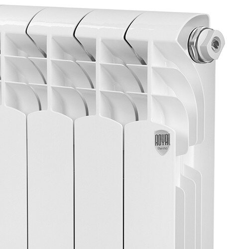 Алюминиевый радиатор Royal Thermo MONOBLOCK A 500 2.0 - 06 секц. Bianco Traffico