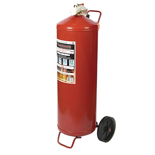 Огнетушитель порошковый Ярпожинвест ОП-50(з)-АВСЕ, ЗПУ-алюминий