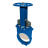 Задвижка DENDOR K21GV DN 125 PN 10 шиберная межфланцевая 1