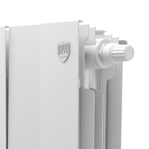 Радиатор биметаллический Royal Thermo PianoForte 300 VDR (10 секций) Bianco Traffico