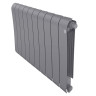 Радиатор биметаллический Royal Thermo Infinity V 500 (10 cекций) Silver Satin 1