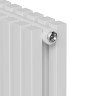 Дизайн-радиатор Royal Thermo SHIFT Q30 C2180 - 04 секц. RAL9016 4