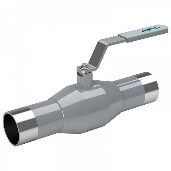 Кран шаровой Vexve 230125 DN 125 PN 25 стальной стандартнопроходный под приварку для жидкости, ручка-рычаг