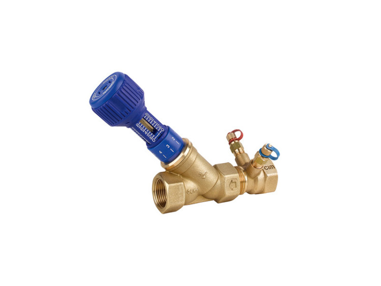 Клапан Cim 737OT 1/2" Ру 20 балансировочный Cimberio
