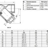 Фильтр сетчатый Y-образный Benarmo 5021 SS316 ВР 1" DN 25 PN 40 резьбовой нержавеющая сталь 2