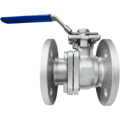 Кран шаровой Benarmo 4120RA DN 150 PN 16 нерж SS304 двухсоставной полнопроходный фланцевый под электропривод с рукояткой