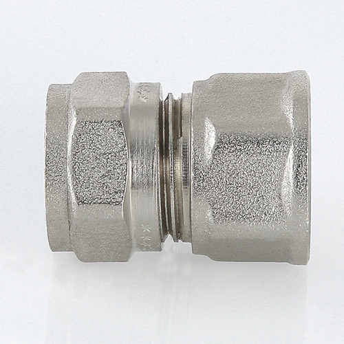 Переходник VALTEC VTm.302 ВР 3/4" DN 26x20 PN 10 латунный никелированный 3