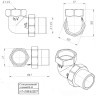 Латунный сгон VALTEC 1 1/4" угловой 90 разъемный VTr.098.N.0007 4