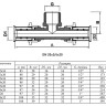 Тройник VALTEC VTm.233 НР 3/4" DN 20 PN 10 латунный никелированный 2