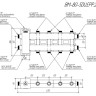 Коллектор распределительный GIDRUSS BM-80-5DU.EPP 5-ти контурный НР 1 1/4"x1" Ду 32 Ру 6 балансировочный в термоизоляции 2