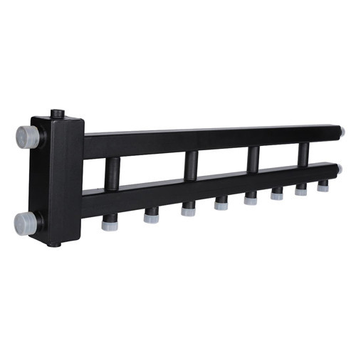 Коллектор распределительный ROMMER RDG-0060-014045 5-ти контурный НР 1 1/4" Ду 32 Ру 4 дублёр рядный с гидравлическим разделителем 1