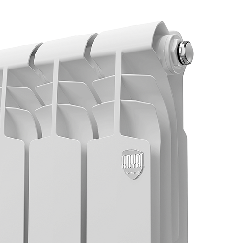 Радиатор биметаллический Royal Thermo Vittoria Super 300 (10 секций) Bianco Traffico