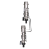 Коллекторная группа VALTEC VTc.589.EMNX.0608 8-ми контурный ВР-НР 1"x3/4" DN 25 PN 9 с регулирующими клапанами и расходомерами 4