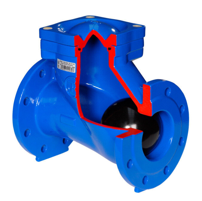 Клапан JAFAR 6516 DN 300 PN 16 обратный фланцевый