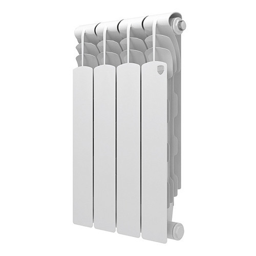Радиатор биметаллический Royal Thermo Revolution Bimetall 2.0 500 (4 секции) Bianco Traffico 1