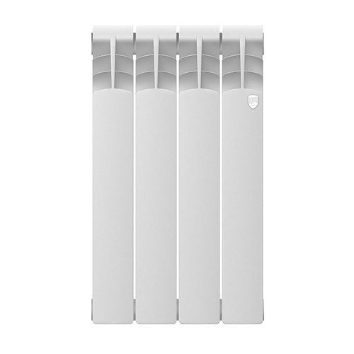 Радиатор биметаллический Royal Thermo Revolution Bimetall 2.0 500 (4 секции) Bianco Traffico 2