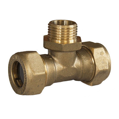 Тройник переходной (M) Stahlmann 15x1/2x15 EF