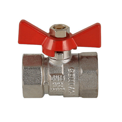 Кран шаровой VALTEC COMPACT 1/2" Ду20 Ру40 с внутренней резьбой VT.092.N.05