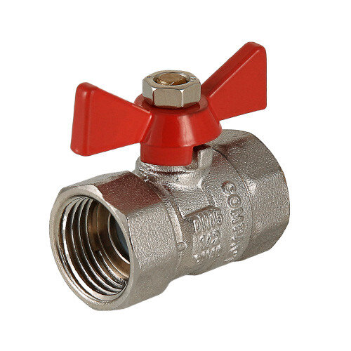 Кран шаровой VALTEC COMPACT 1/2" Ду20 Ру40 с внутренней резьбой VT.092.N.05