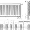 Радиатор панельный Royal Thermo VENTIL COMPACT VC22-300-800 RAL9016 2
