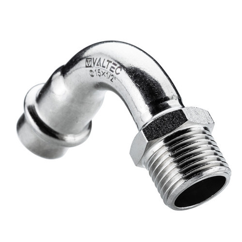 Отвод 90 градусов VALTEC VTi.957.I НР 1/2" DN 15 PN 16 нержавеющая сталь