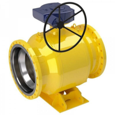 Кран шаровой Vexve 114xx1800 DN 800 стальной стандартнопроходный под приварку для газа, с редуктором