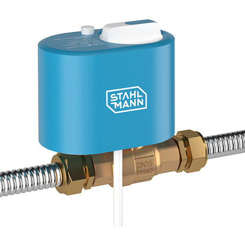 Кран шаровой Stahlmann Ду 32 Ру 40 1 1/4" 12В с электроприводом