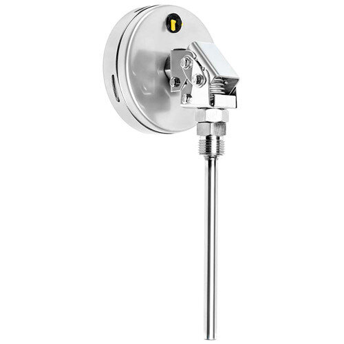 Термометр РОСМА БТ-54.220-100 Дкорп=100мм 10 МПа кл. 1,5 G1/2" Траб = -50...+100°C биметаллический коррозионностойкий готовый к гидрозаполнению, универсальный УТ-00055937