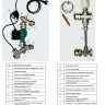Узел насосно-смесительный VALTEC VT.DUAL.0.130 1" двухмодульный с термоголовкой без насоса 3