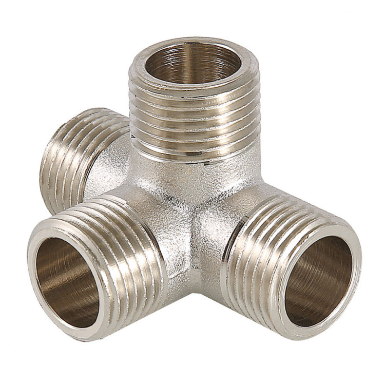 Латунная крестовина VALTEC 1/2" двухплоскостная VTr.661.N.0004 1