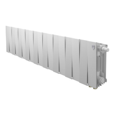 Радиатор биметаллический Royal Thermo PianoForte 200 VD (18 секций) Bianco Traffico