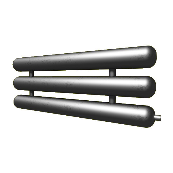 Регистр отопления РСЭ-3x42x2,0-12000 секционный трёхрядный с эллиптическими заглушками